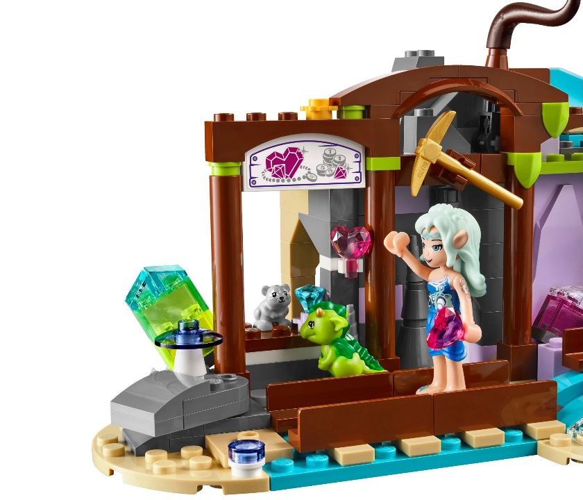 Lego Elves. Лего Эльфы. Кристальная шахта  